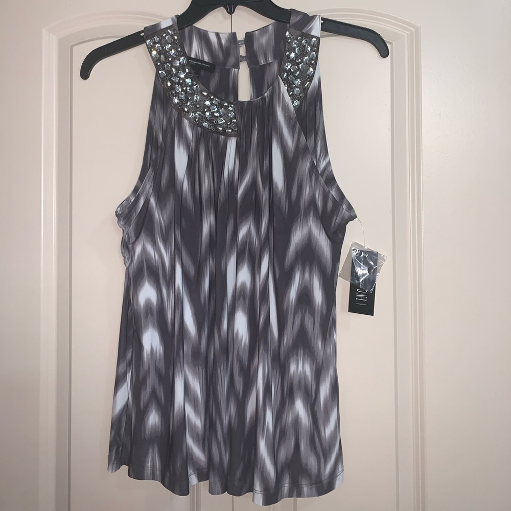 Inc purple blouse